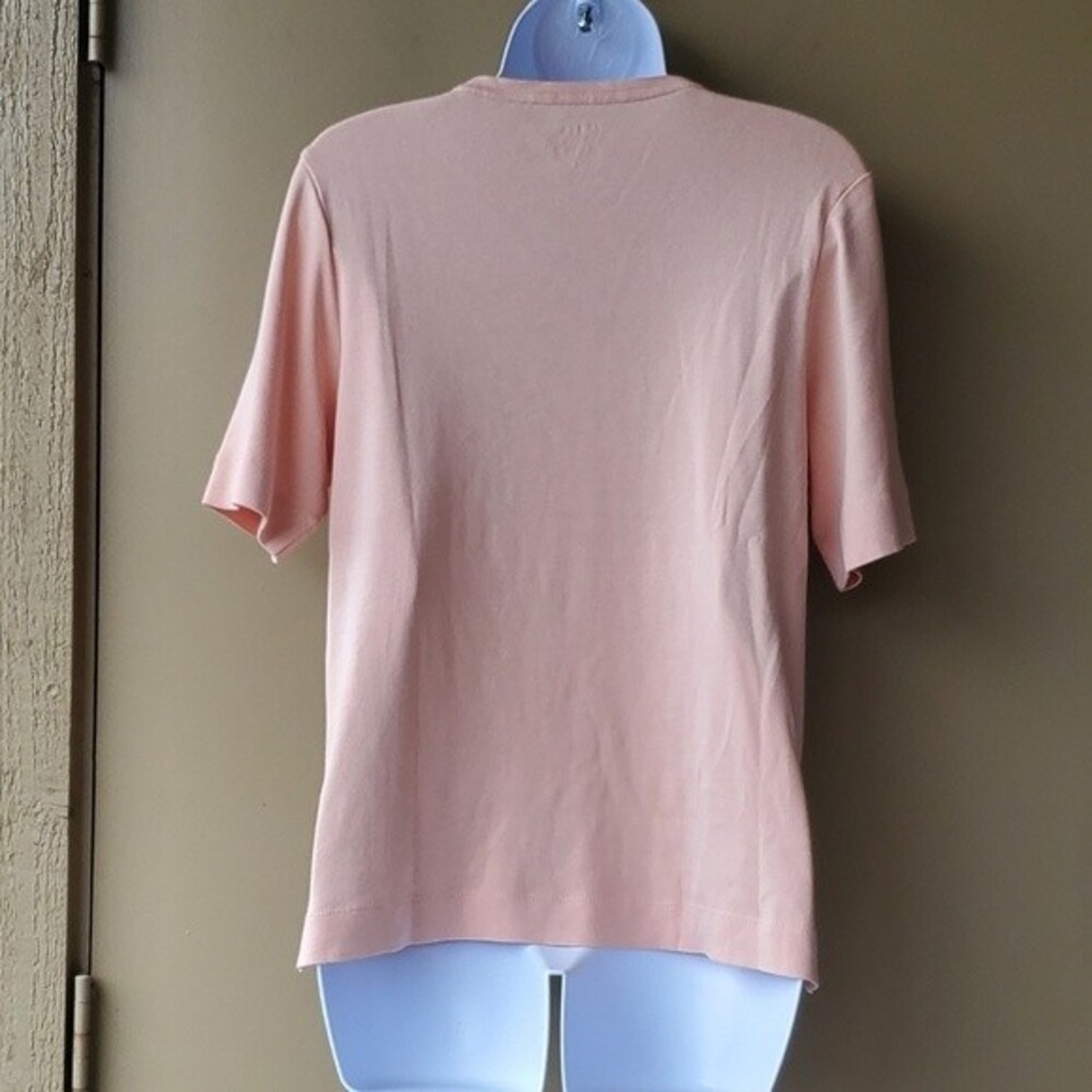 Chicos Womens The Ultimate Tee Peach Basic Tee Sh… - image 5
